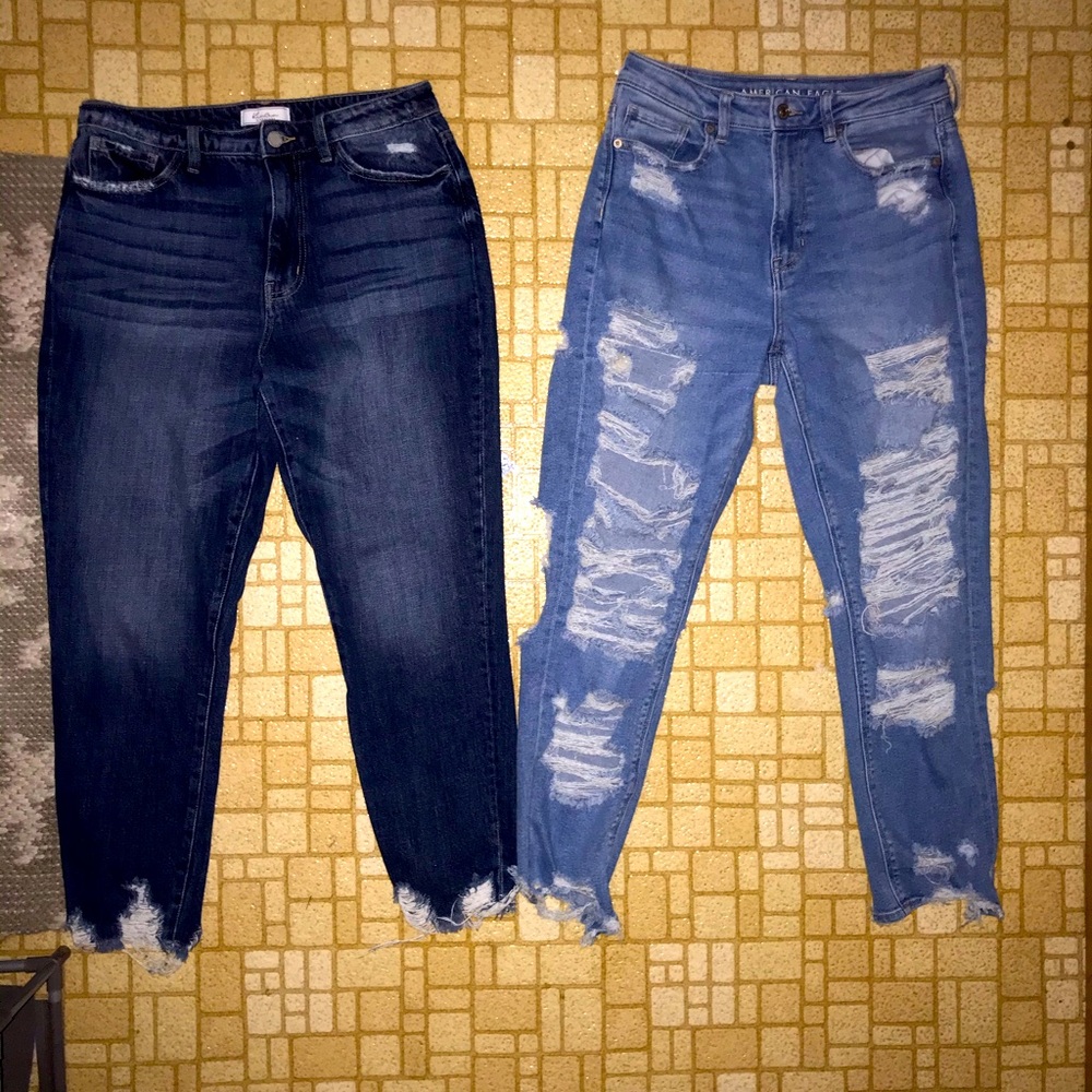 American eagle&Kancan MOM jean bundle
